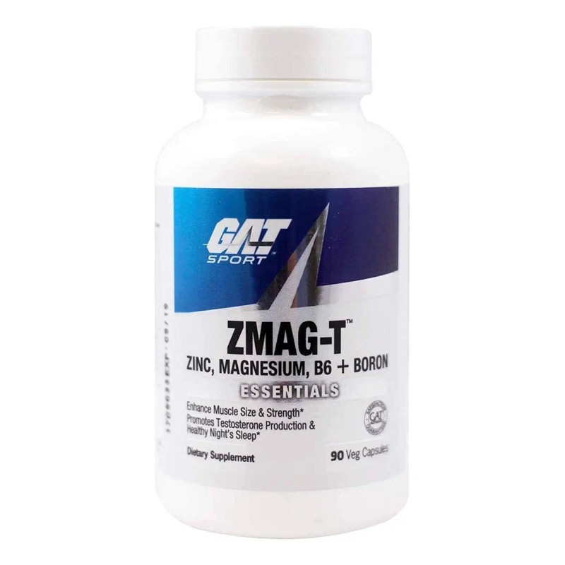 Suplemento Gat Sport Zmag Zinc Magnesio Boro Cápsulas