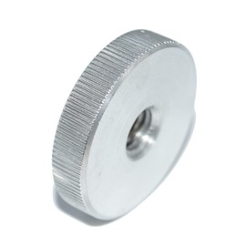 Knurled Nuts M10 Low Shape 4 Pieces DIN 467 Stainless Steel VA A1 with Knurled Edge Adjustment Nuts