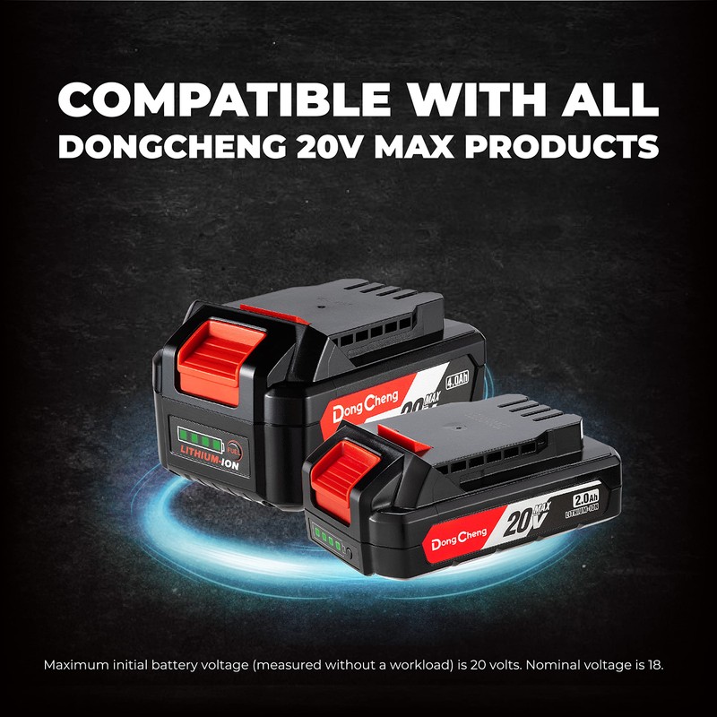 Dong Cheng 18V (20V MAX) 4.0Ah Lithum-ion Battery Pack Power