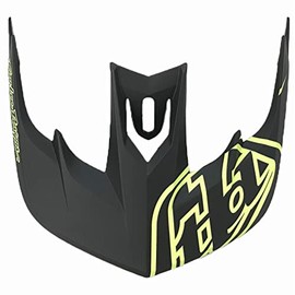 Troy Lee Designs Stage Mountain Bike Helmet Replacement Visor - MTB Cycling BMX Bicycle Helmet Accessories - Nova Glo Yellow, One Size