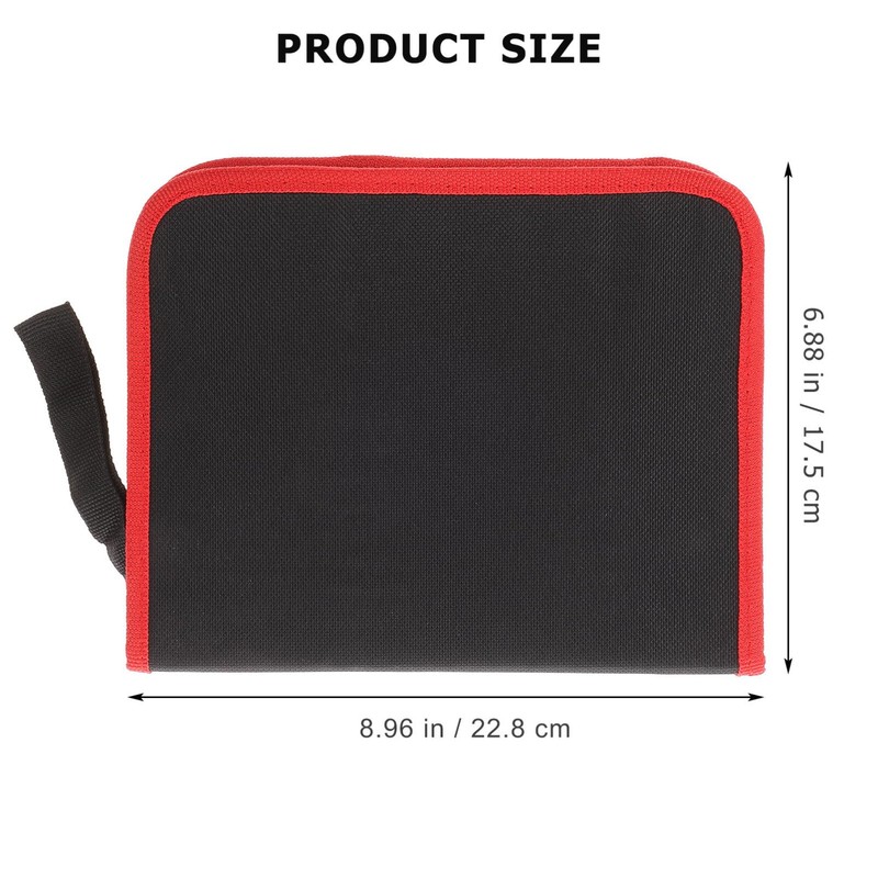Angoily Oxford Cloth Tool Pouch with Handle 9.00X6.88X1.77In Small Drill