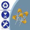 Innfeeltech 100pcs 50V 4.7uF Monolithic Ceramic Capacitor Yellow Electronic Accessories