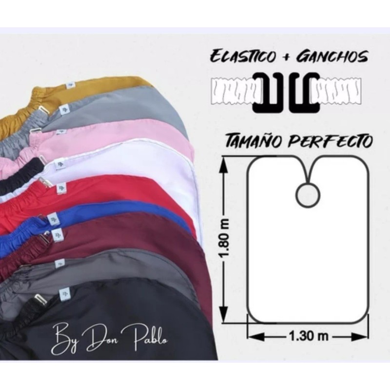 2 Capas Para Corte De Pelo Personalizadas + Repente Al