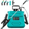 2 Gallon Battery Powered Garden Sprayer, 7.4V Powerful Electric Backpack