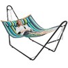 Yaheetech Hammock with Stand Set, 2-3 People Heavy Duty Hammock
