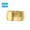 TA-VIGOR 10mm Tube OD Compression Sleeves and Ferrules, 60PCS Brass