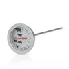 Metaltex Meat Thermometer, Stainless Steel Silver, 5.3 x 9.5 x