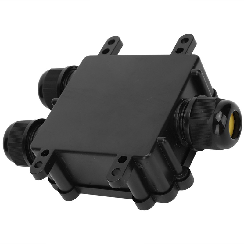 Waterproof Junction Box Outdoor 3 Way Flame Retardant Cable Connector
