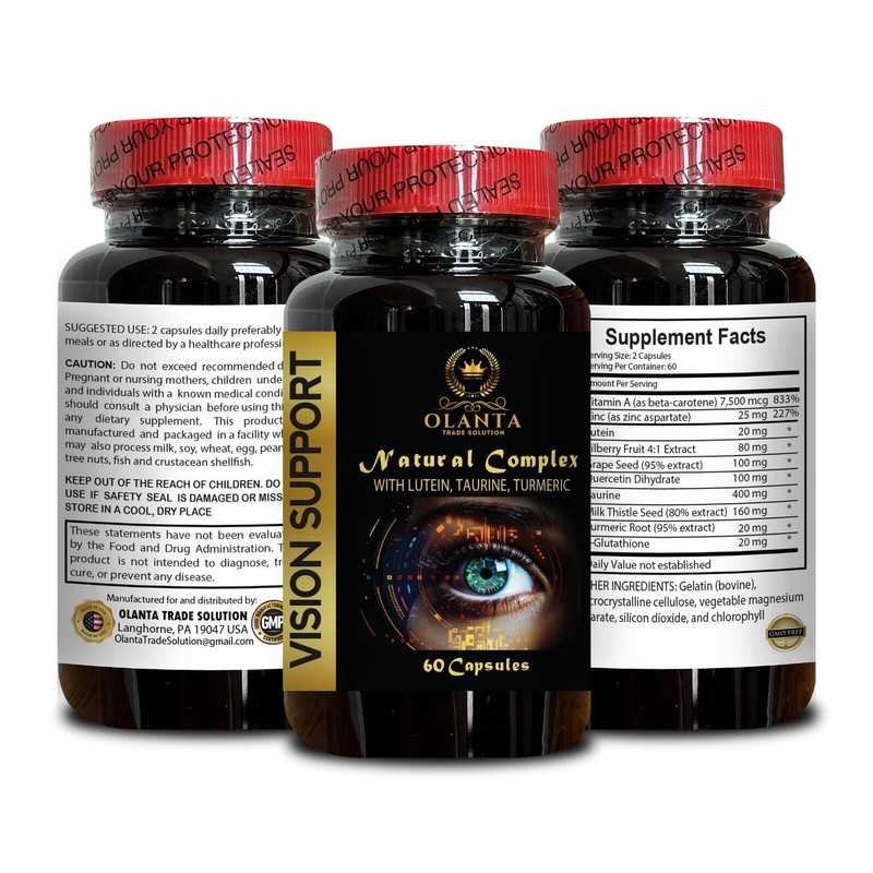 OLANTA TRADE SOLUTION VISION SUPPORT - vision supplements for adults,