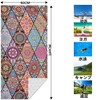 Blue Giraffe Beach Towel, Super Soft, Swim Towel, Microfiber, Bath