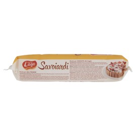 Lago 1968, Savoiardi 200 g, Biscotti Savoiardi con Uova Fresche, Savoiardi Morbidi Zuccherati in superficie, Ideali per Ricette Dolci, Tradizione italiana