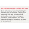 Crazy Novelty Guy (25-Pack) Bulk Prank Postcards - Micropenis Support