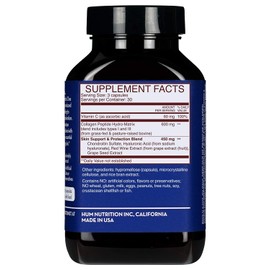 HUM Collagen Love - Type I & III Collagen Peptides Skincare Supplement with Hyaluronic Acid & Vitamin C - Support Skin Firmness & Help Visibly Minimize Signs of Aging (90 Capsules)