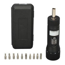 Screwdriver Torsion Wrench 10‑70in‑lb 1/4in Drive Adjustable Torsion Screwdriver