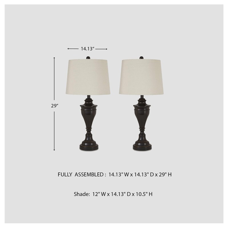 Signature Design by Ashley Darlita Traditional UL Listed Table Lamp