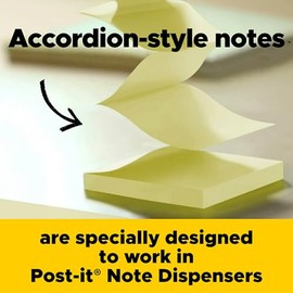Post-it Pop-up Notes Value Pack, 3 in x 3 in, Canary Yellow and Cape Town Collection, 14 Pads/Pack plus 4 FREE Cape Town Collection Pads (R330-14-4B)
