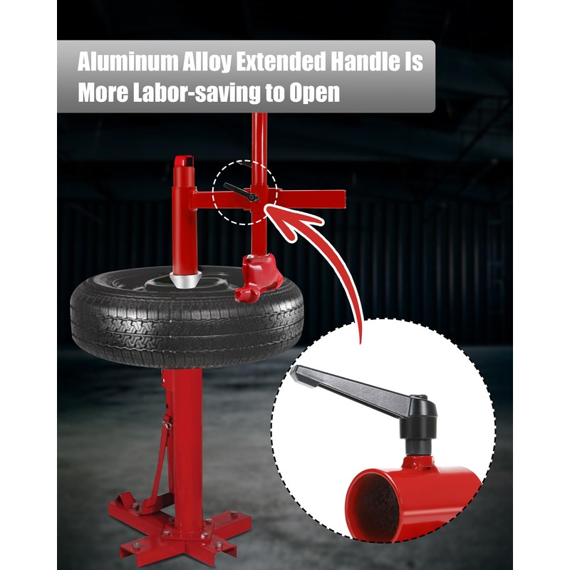 EXODIOS Manual Tire Changer Duck Head Adapter Kit with Duck