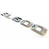 Unbranded #1 CHROME SL600 REPLACEMENT FOR MERCEDES REAR TRUNK EMBLEM