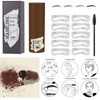 Eyebrow Stamp, Eyebrow Stencil, Eyebrow Stamp, Eyebrow Tattoo, 10 Sets