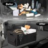 JiatuA Car Trunk Organizer for SUV, Car Storage Organizer Collapsible