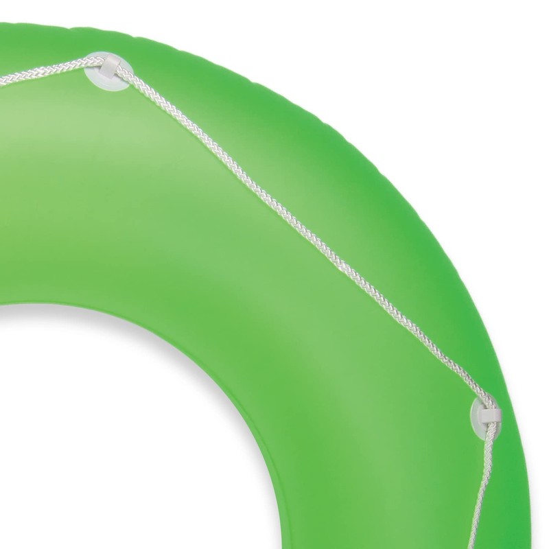 Poolmaster Neon Frost Large Swimming Pool Float Inner Tube, Green