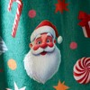 Catherine Lansfield Christmas Icons Cosy Fleece 130x170cm Blanket Throw Green