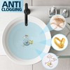 Universal 2 in 1 Bathroom Sink Stopper, Pop Up Bathroom