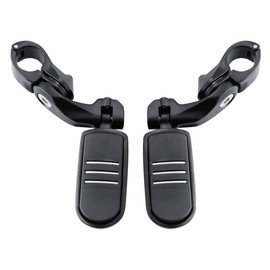 TCMT 32mm 1 1/4" Highway Engine Guard Bar Highway Footpegs Mount Kit Fits For Harley Touring Road King Street Glide Road Glide Electra Glide Softail Sportster Dyna with 1.25" Engine Guards