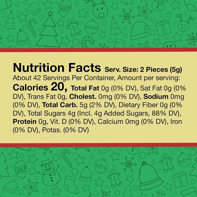 LIFE SAVERS FIVE FLAVOR HARD CANDY CHRISTMAS 6.84 Ounce