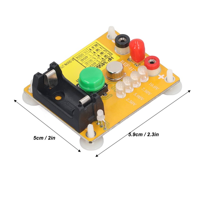 4 Channel Voltage Reference Board AD584K Micro USB Programmable Benchmark