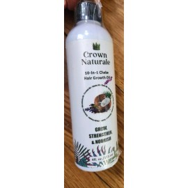 Crown Naturale 10 in 1 Chebe Hair Growth Oil , 4 OZ