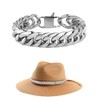 QIUMING Cowboy Hat Bands Hat Bands for Cowboy Western Hat