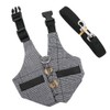 Rabbit Harness, Multipurpose Adjustable Soft Pet Rabbit Walking Harness Leash