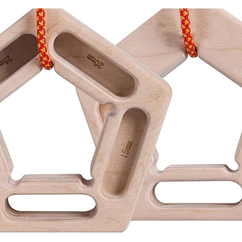 Hangboard Rock Climbing Holds Finger Strengthener for Pull-up Grip Arm
