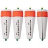 wondersee Fishing Floats Weighted Slotted Peg Popping Floats Slip Bobbers,
