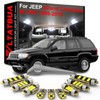 WLTATBUA LED Interior Light Kit Package Replacement for JEEP Grand