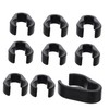 VINTORKY Microphone Holder, Pack of 10, Microphone Clip, Wire Cable