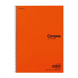Kokuyo Campus Sketch Book B5, For General and Study Use, Thick Openings, 22 Sheets E-200N