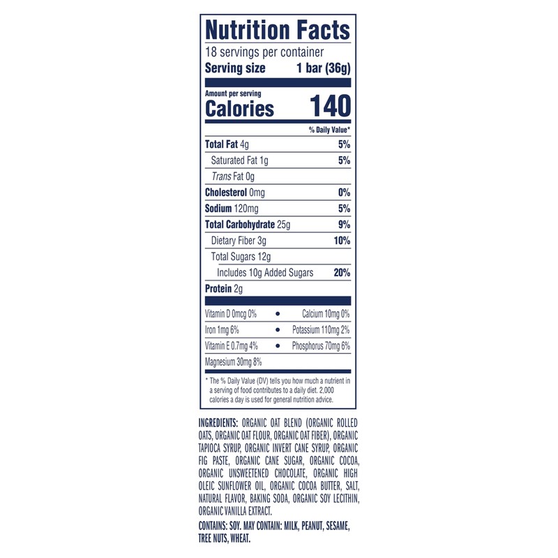 Zbar - Chocolate Brownie - Soft-Baked Energy Snack Bars -