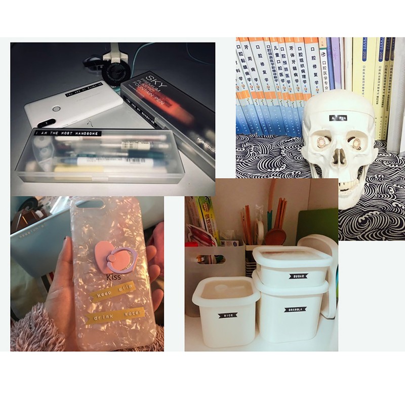 Mini Portable Manual Label Maker DIY 3D Embossing Label Writer