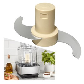 HSOKEW DLC-001TXB Main Stainless Steel Chopping Blade, Compatible with Cuisinart 14 Cup DFP-14BCNY DFP-14BCNR DFP-14N, etc, Replace for Cuisinart DLC-001TXA, DLC-7, CSR Steel Blade