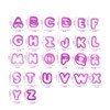 Bule Maple Alphabet Cookie Cutters Cookie Cutters Cookie Cutters Cookie