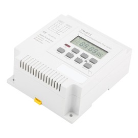 TM-163 3 Phases 380V Smart Digital Programmable Power Timer Switch Weekly Control for Motor Neon Lamp 120 * 120 * 52mm