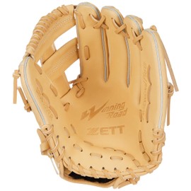 ZETT BRGB33510R Soft Baseball Grab, Winning Road, All-round, Pastel Brown (3200), Right Throw