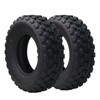 ClassyThreads Set of 2 ATV Tires All-Terrain Tires 22X7-10 4PR