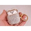 Sparkly Diamond Case for AirPods with Keychain, Shockproof Protective Premium