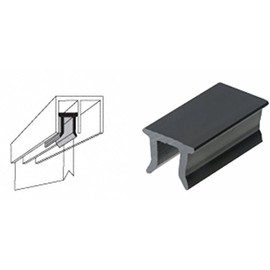 CRL Black Plastic Top Guide