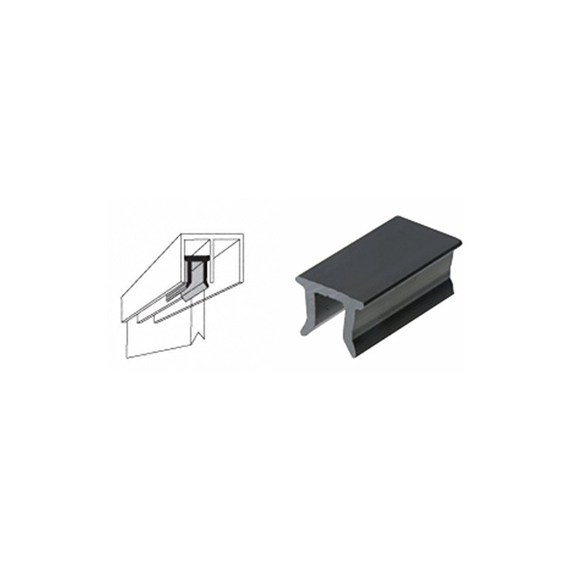 CRL Black Plastic Top Guide