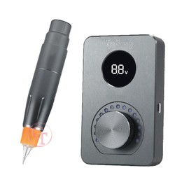 Dual-Use SMP Scalp Micro Pigmentation Machine Hair Imitation Permanent Makeup Tattoo Machine Hairline Tattoo Device (Gray)