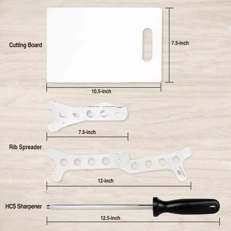 Mossy Oak Hunting Field Dressing Kit 10PC Butcher Game Processing